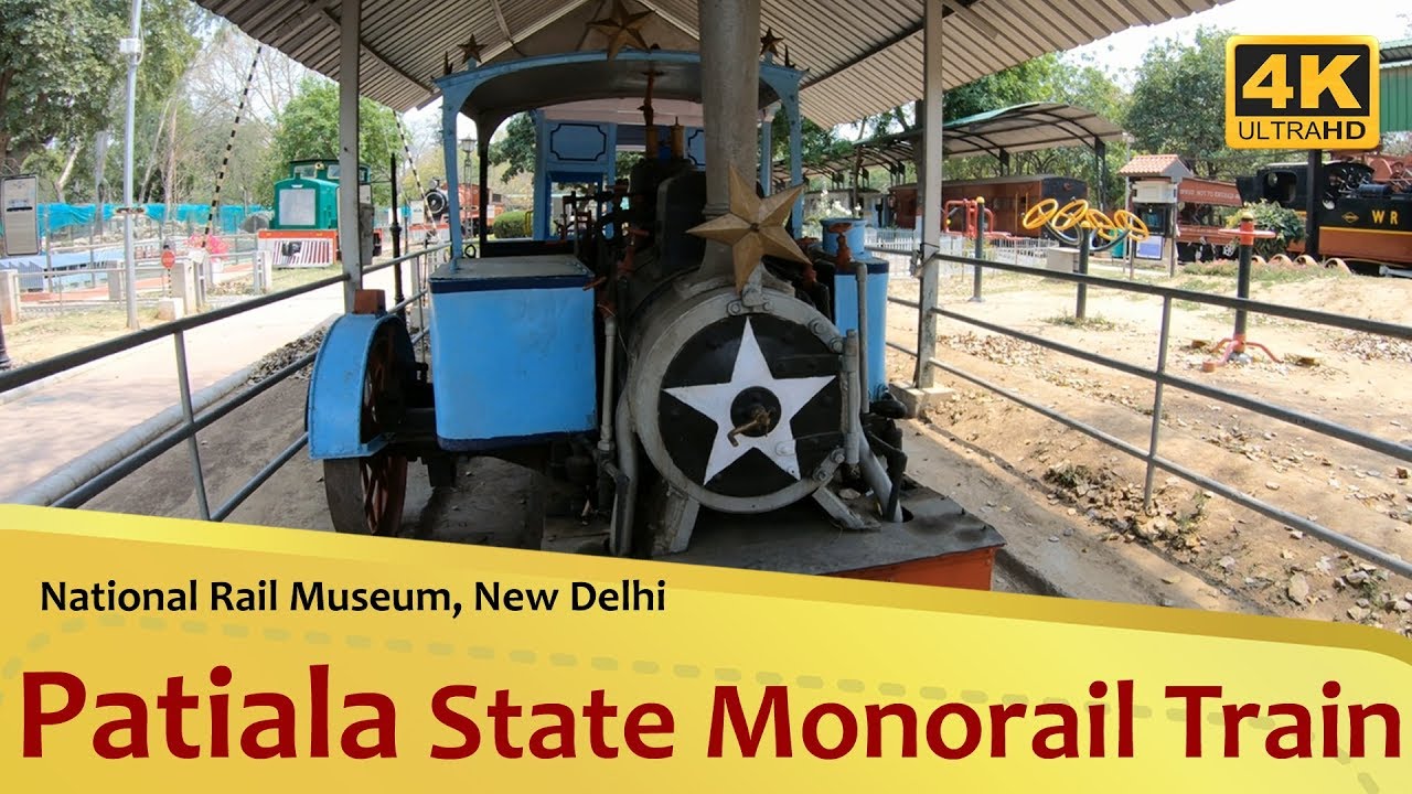 Patiala State Monorail Train 4K (British India) Heritage 1907