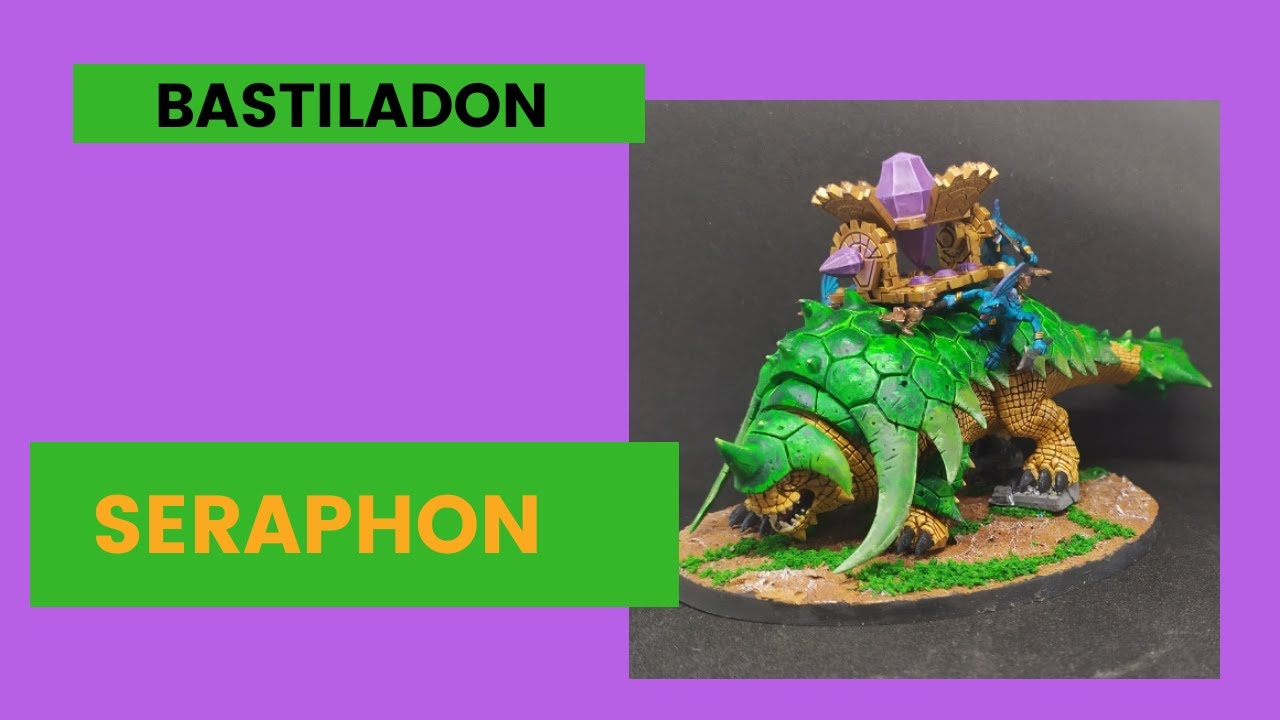 🐢 How to paint BASTILADON🐢 // Como pintar ejercito SERAPHON