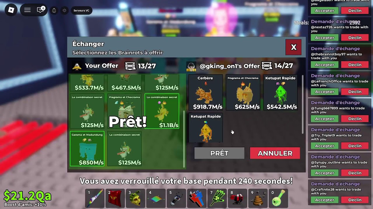 je cherche tic tac urgent mes je trade tout venez spamer les demande