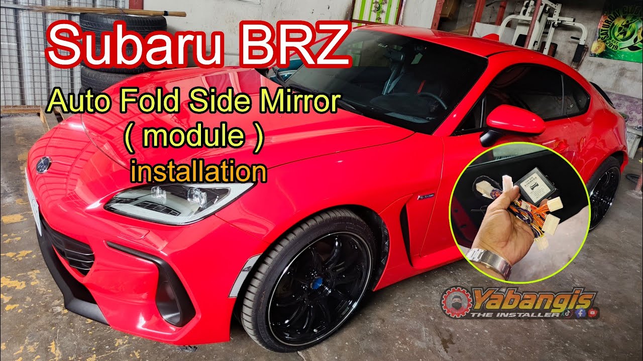 Subaru BRZ | Auto Fold Side Mirror ( module ) installation
