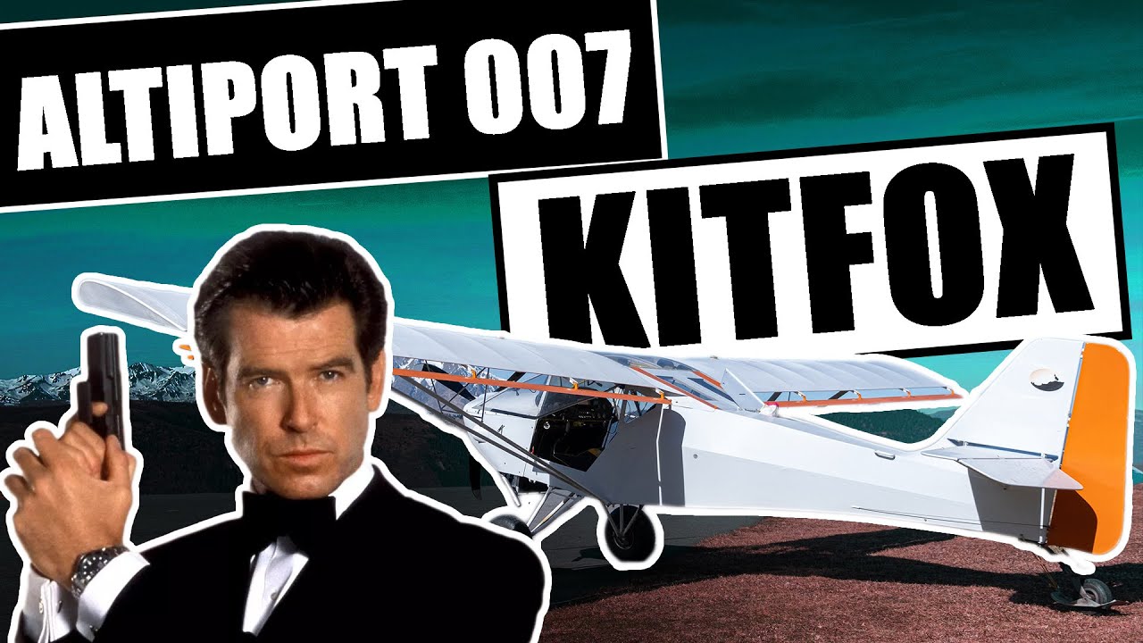 VOL MONTAGNE avion, en KITFOX sur l'altiport 007 de Peyresourde - Première Partie - 4K UHD