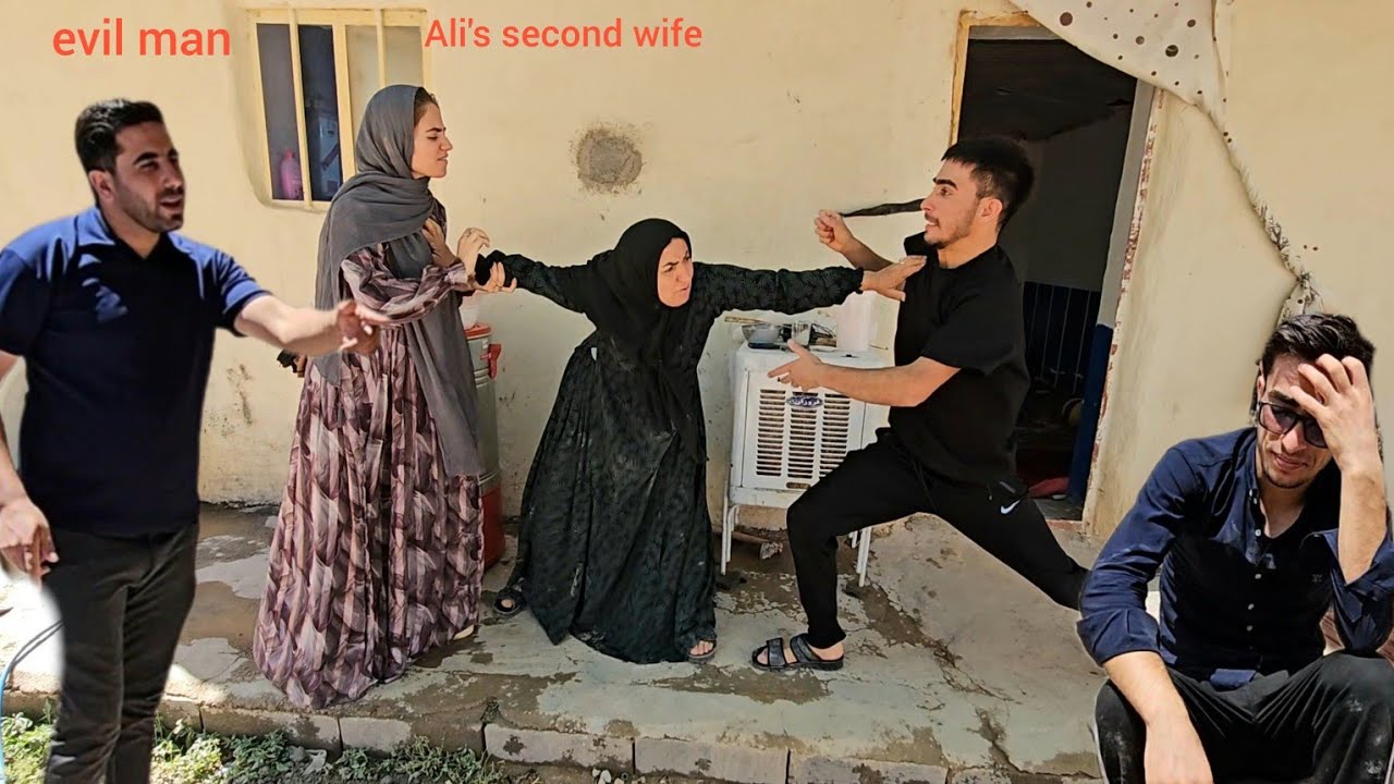 Husband's anger over second wife's attacks on grandmother: Evil man's joy over Mr. Ali's divorce