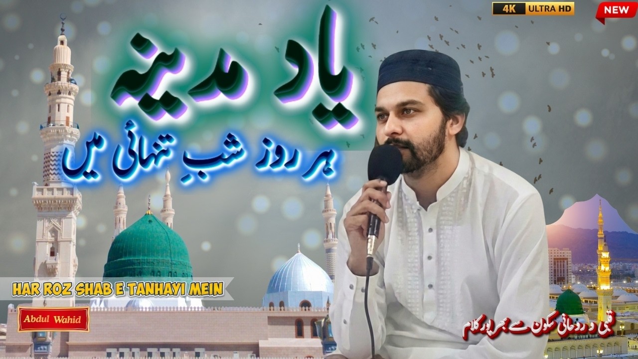Har Roz Shab e Tanhayi Mein | Yaad e Madina | Beautiful Urdu Naat Sharif | Abdul Wahid Official Naat