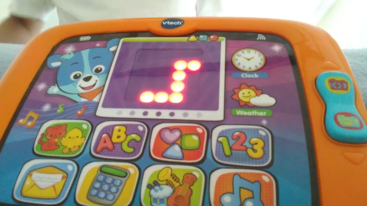 2014 vtech light up baby touch tablet music only