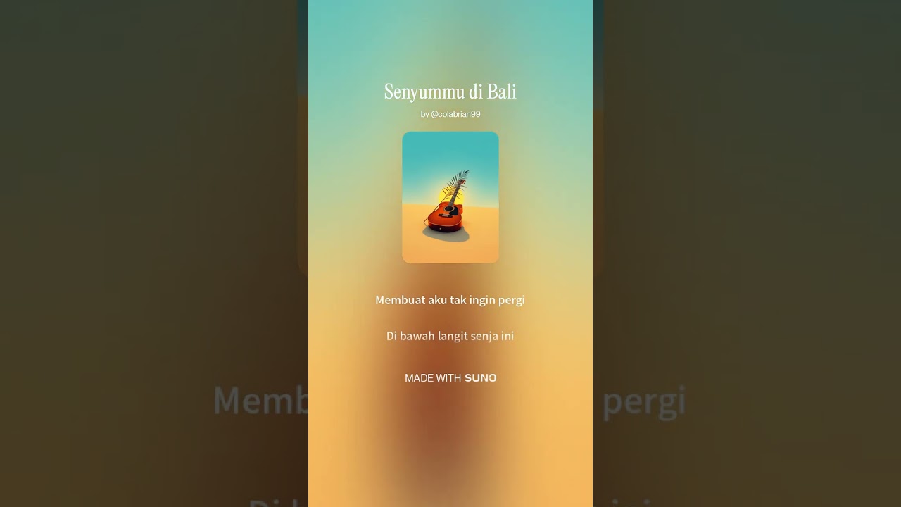 Senyummu di Bali