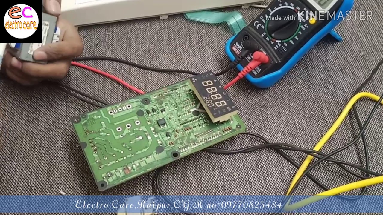 Samsung microwave oven pcb repair