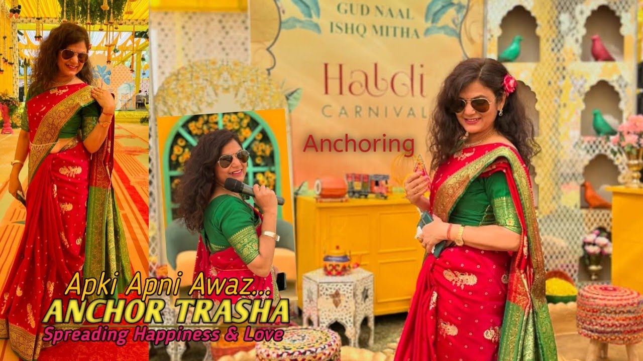 Haldi Carnival Anchoring | South Indian Theme Haldi Ceremony Anchoring | Best Haldi Carnival