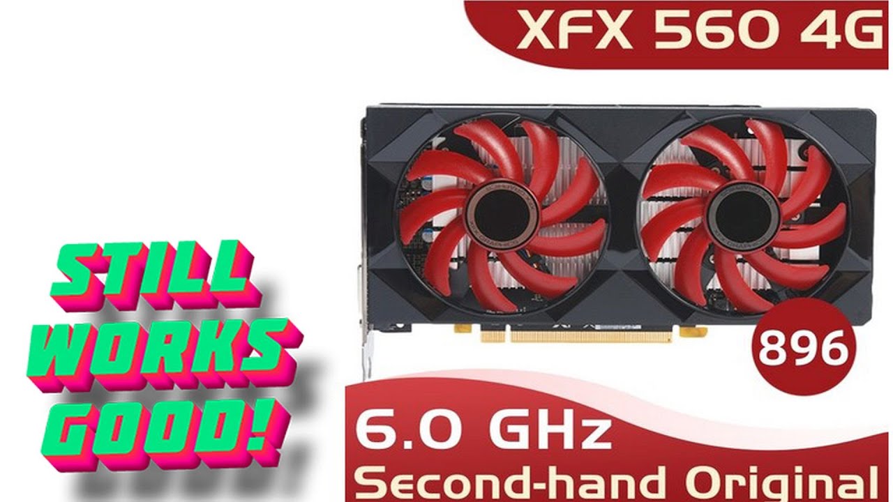 Radeon RX 560 4GB from Aliexpress still good for games