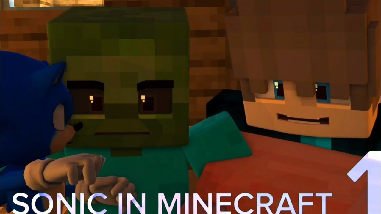 SONIC IN MINECRAFT Minecraft adventure series1 (official)!