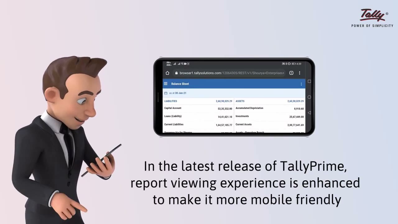 Tally Reports in Browser | Access Business Reports on Any Device, Anywhere | TallyPrime Walkthrough
