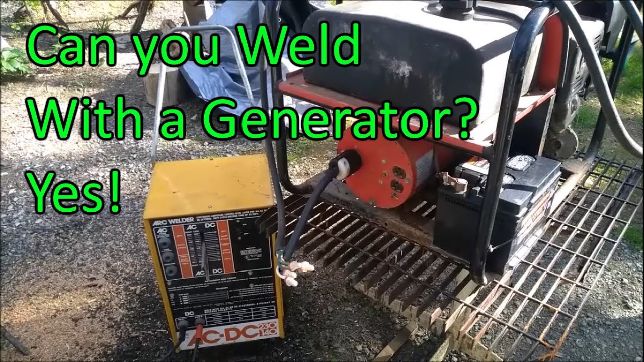 Can you weld with a generator?!