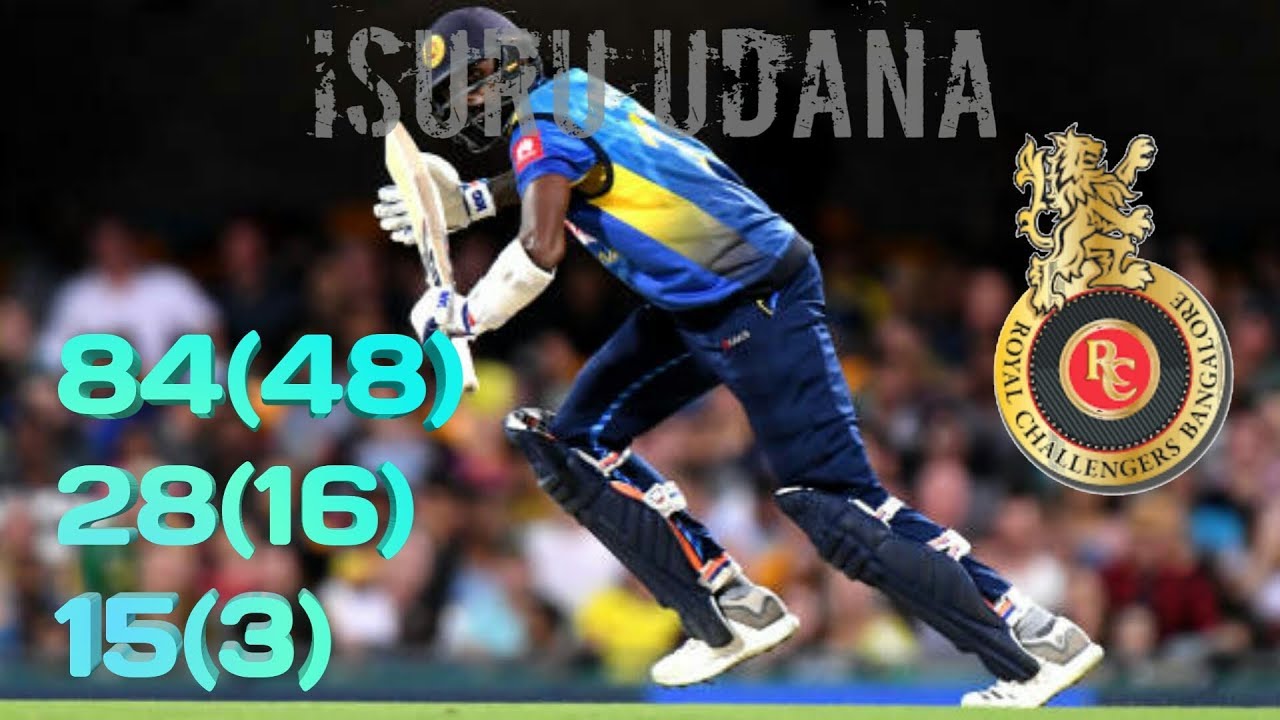 Isuru Udana's power hitting