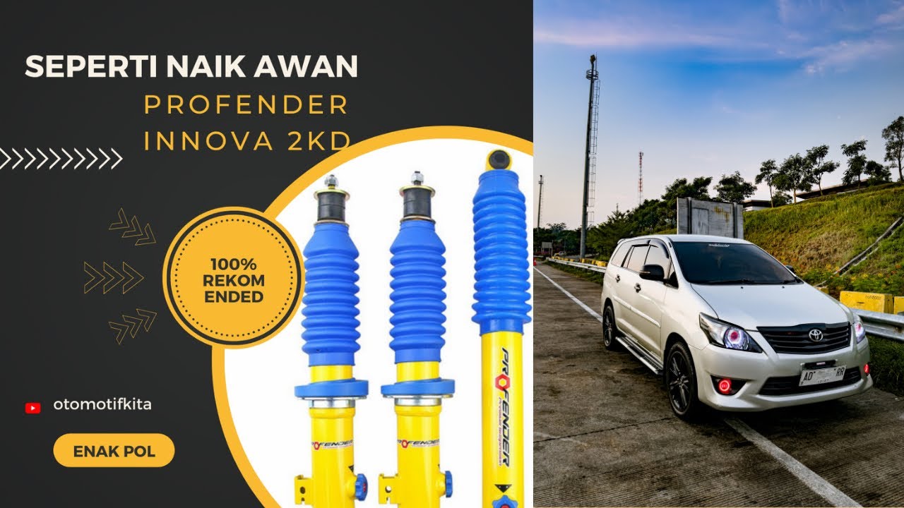 PROFENDER Innova Diesel 2KD AUTO NAIK AWAN!!