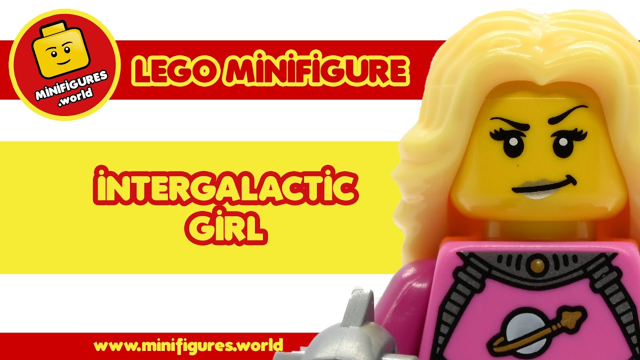 🌸 LEGO minifigure: Intergalactic Girl (col093) 🌸 [SERIES 6]