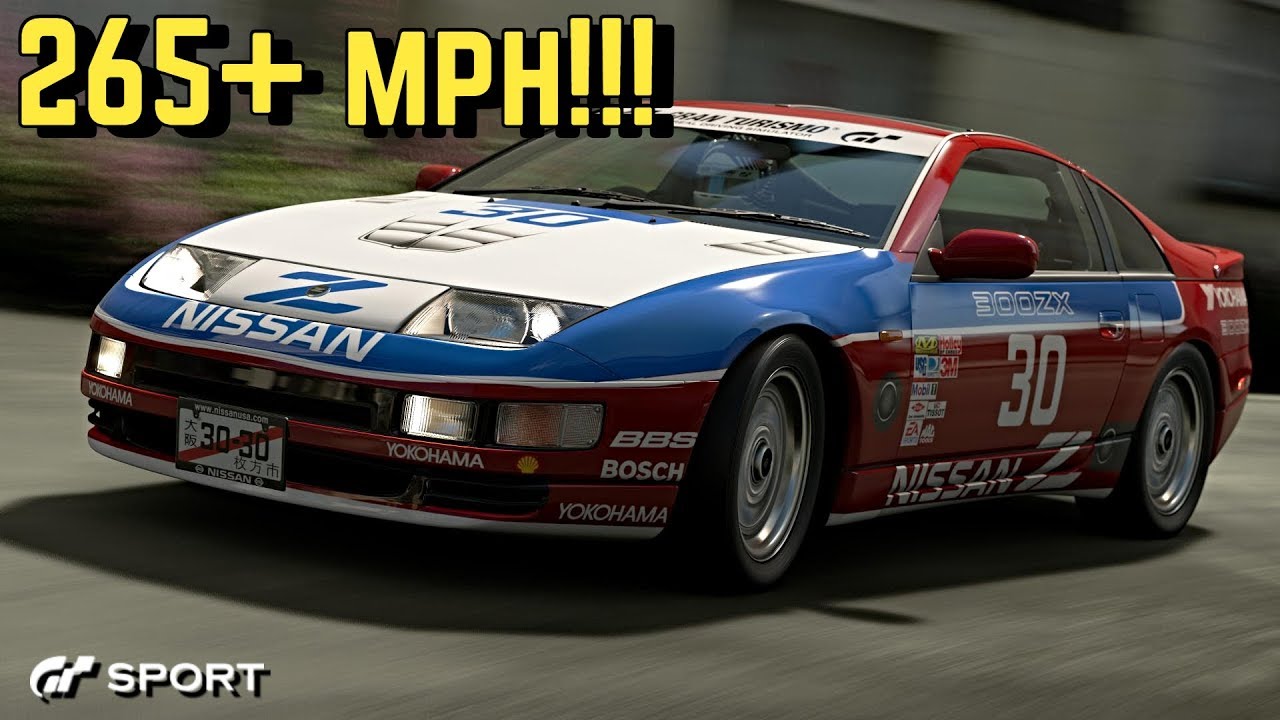 GT SPORT : 265+ MPH Nissan 300ZX Setup!!