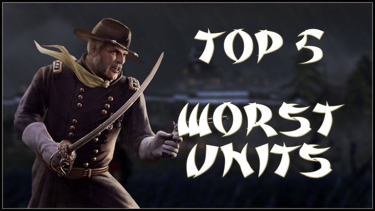 ТОП-5 ХУДШИХ ЮНИТОВ - Total War: Shogun 2 - Закат самураев!