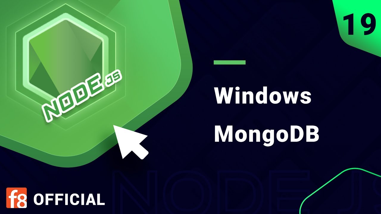 [Windows] Install Mongodb | Cài đặt Mongodb cho windows