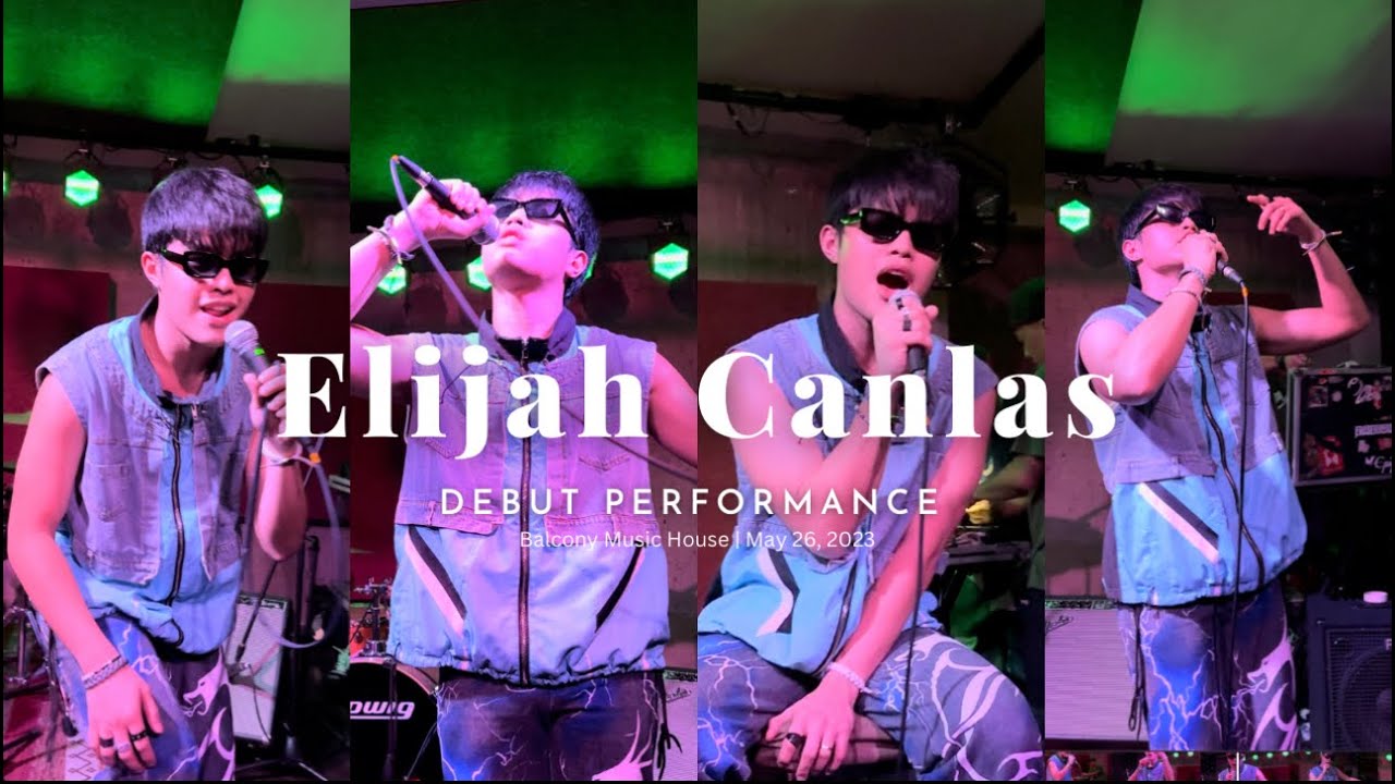 Elijah Canlas | Debut Performance | Balcony Music House
