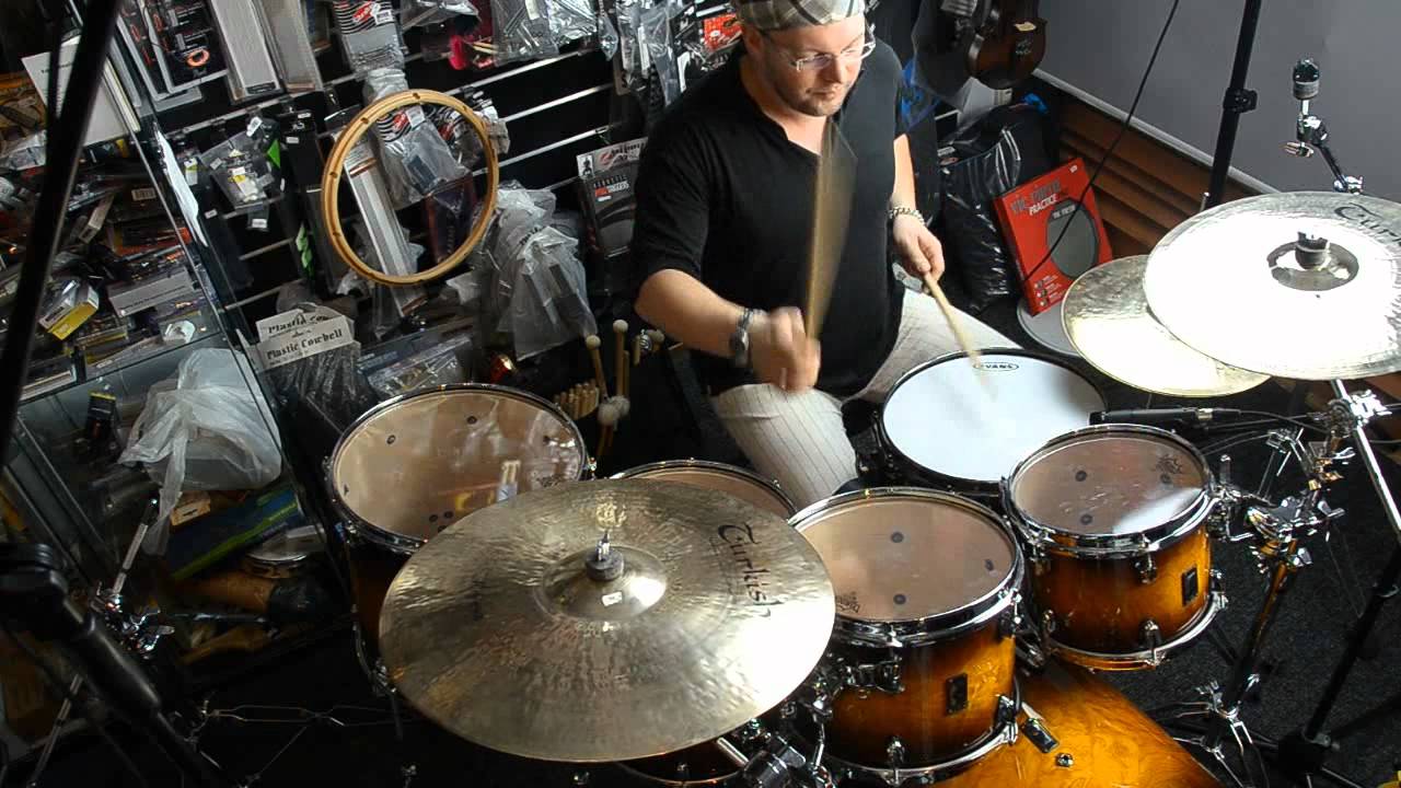 DrumStore test + Mapex Black Panther drums + Turkish Cymbals Moderate + Drummer Grzegorz Sycz