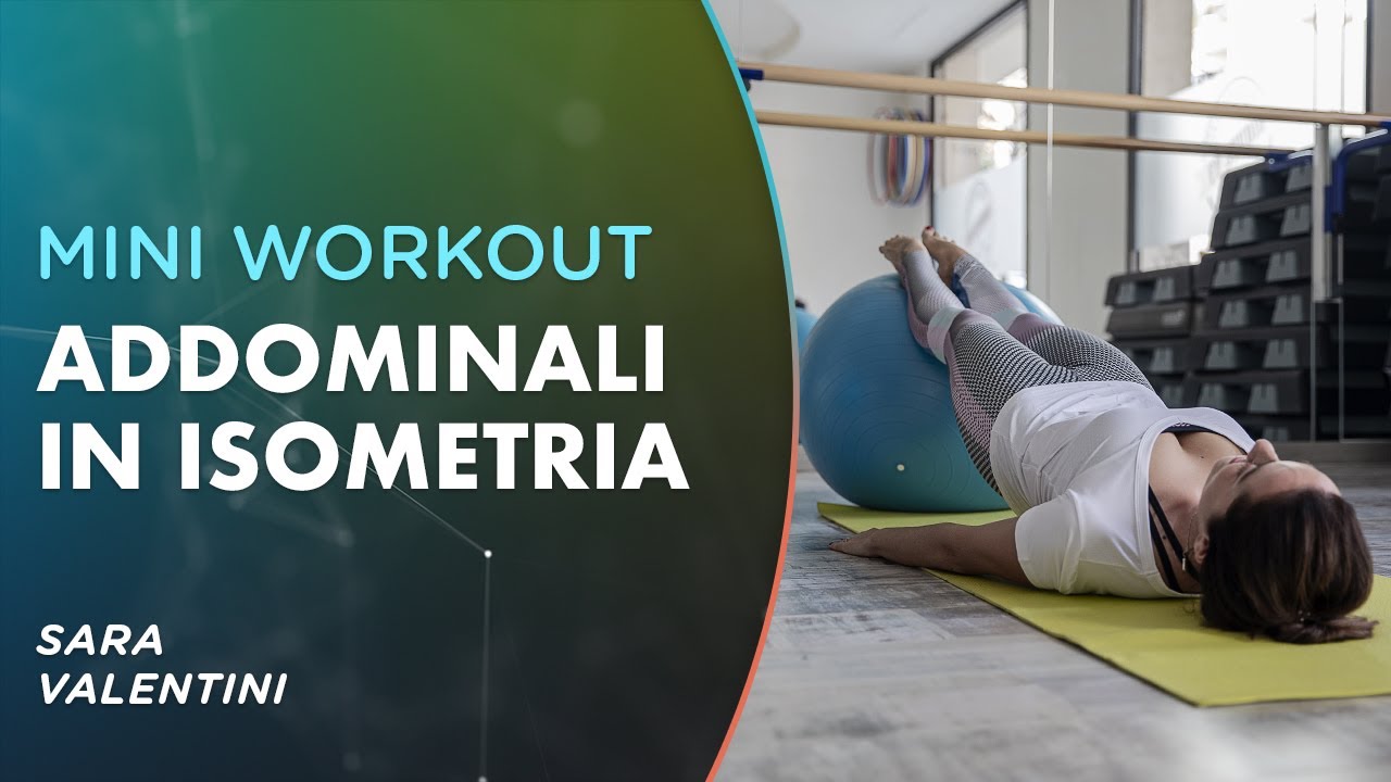 Addominali in isometria con Sara Valentini