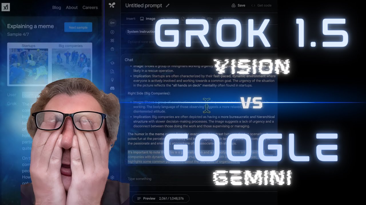 Elon's Grok 1.5 Vision vs Google Gemini 1.5 Pro