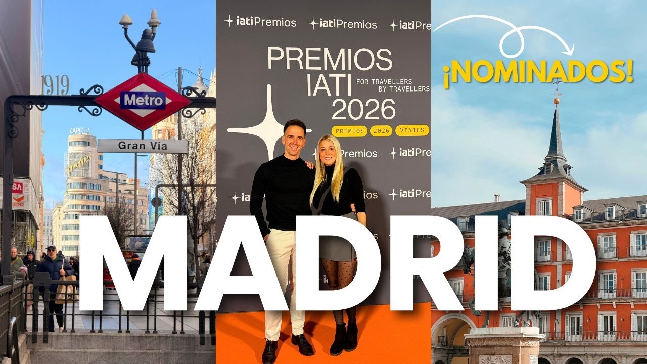 VIAJAMOS A MADRID POR UNA NOMINACION MUY ESPECIAL