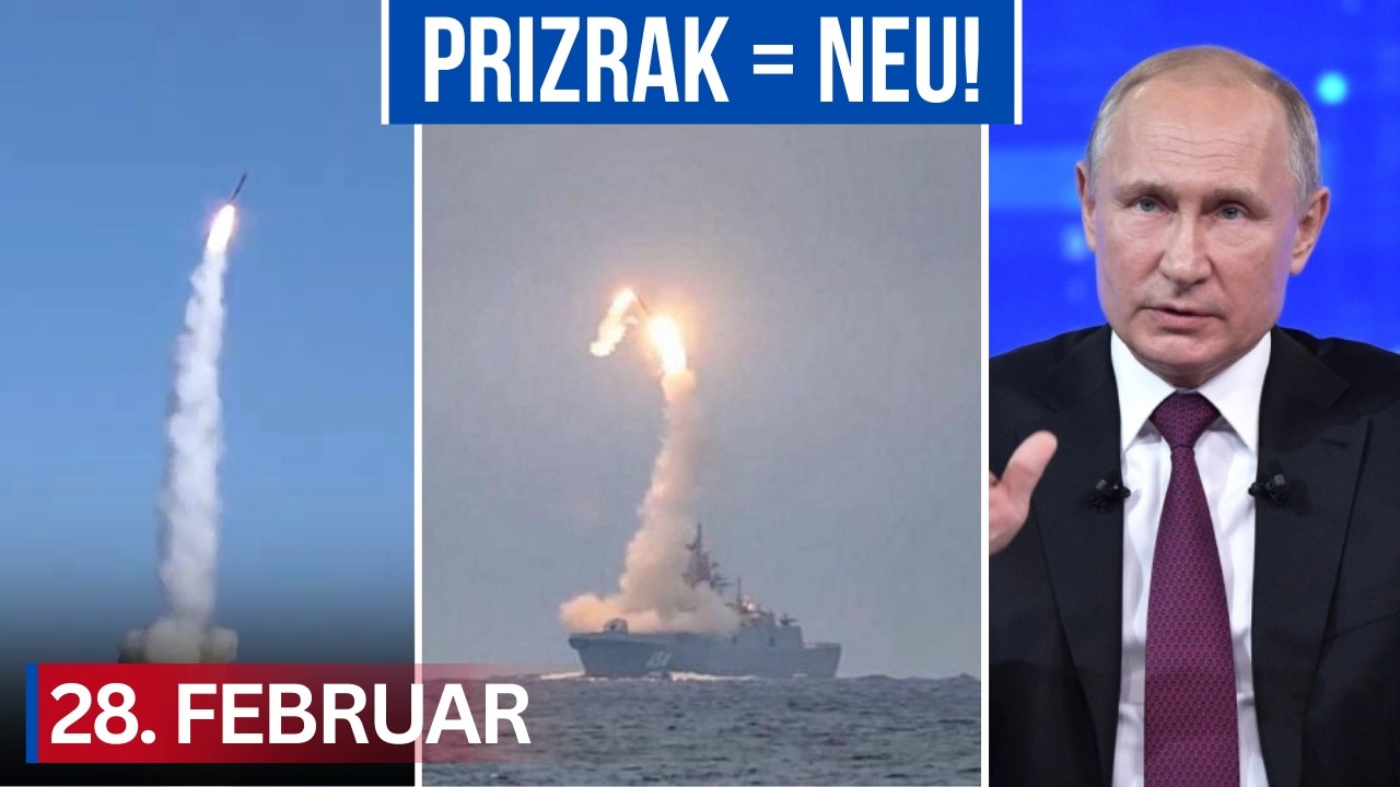 NEUE RUSSISCHE RAKETE SCHOCKIERT DEN WESTEN: PRIZRAK LÄSST TAURUS & TOMAHAWK ALT AUSSEHEN