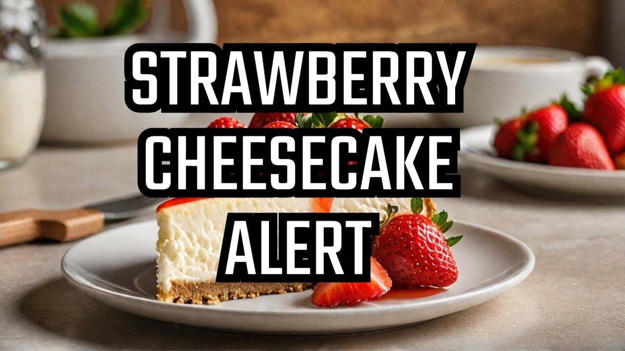 Strawberry Lovers, You Need to Try This Cheesecake Recipe! 🍓