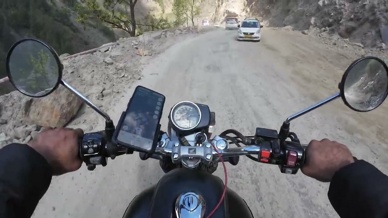 Splender vs Honda Highness CB 350 in Mountain | Joshimath | Badrinath | Uttarakhand | RVWM