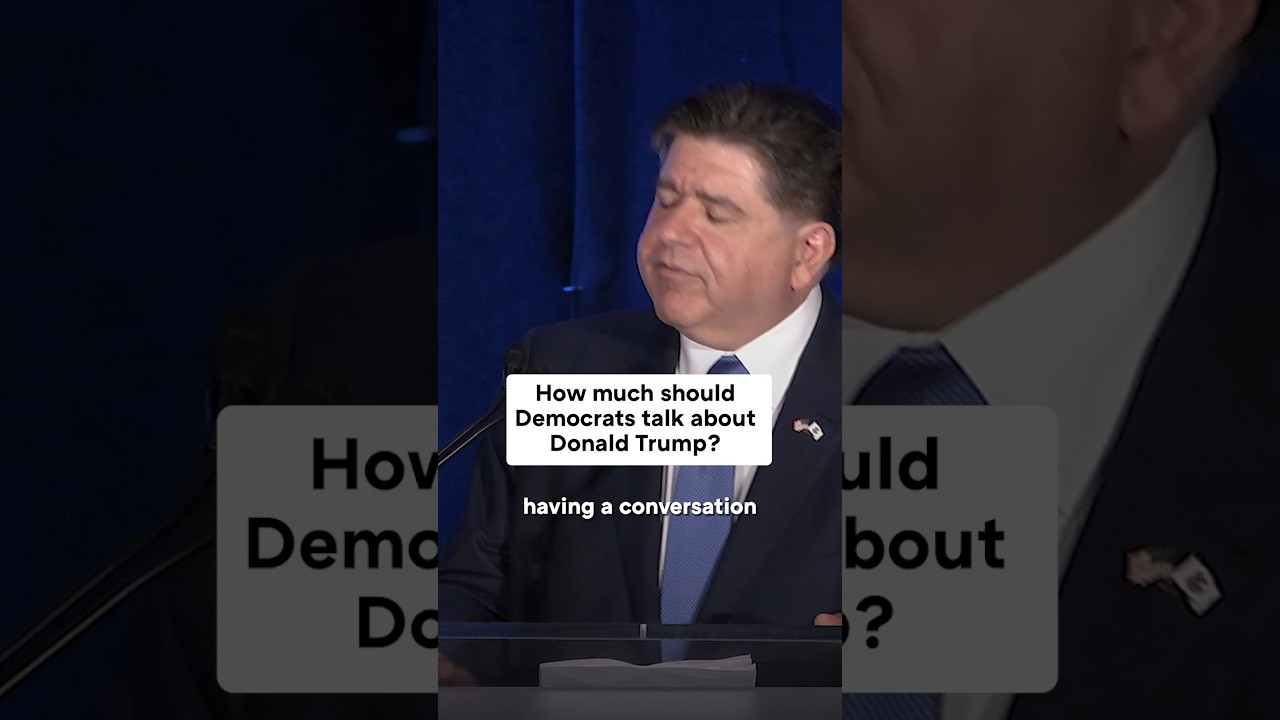 How much should Democrats talk about Donald Trump?