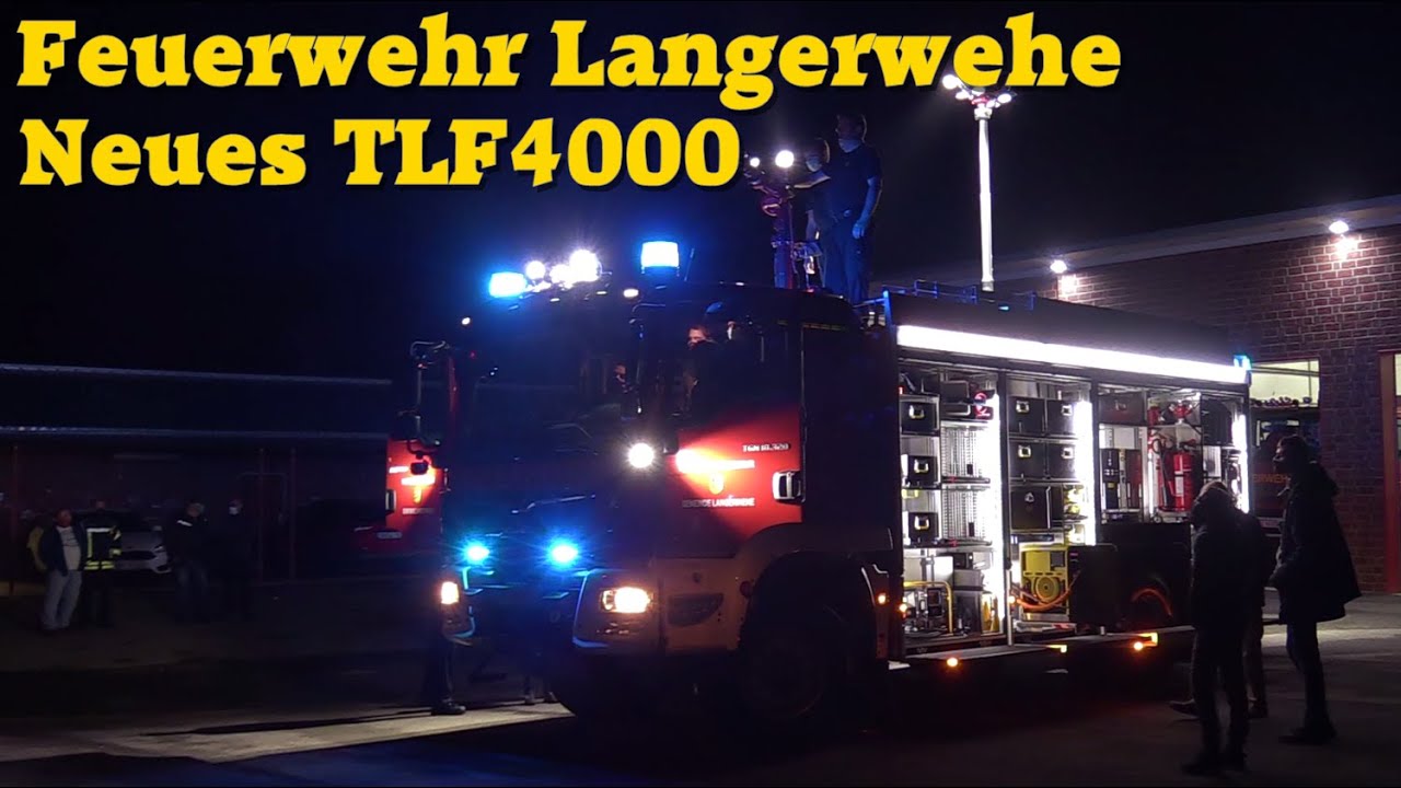 [Neues TLF4000] - Ankunft bei der L&ouml;schgruppe Luchem der Feuerwehr Langerwehe