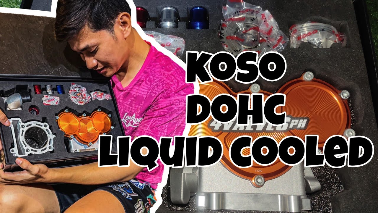 KOSO DOHC NA LIQUID COOLED ANG BLOCK AT HEAD