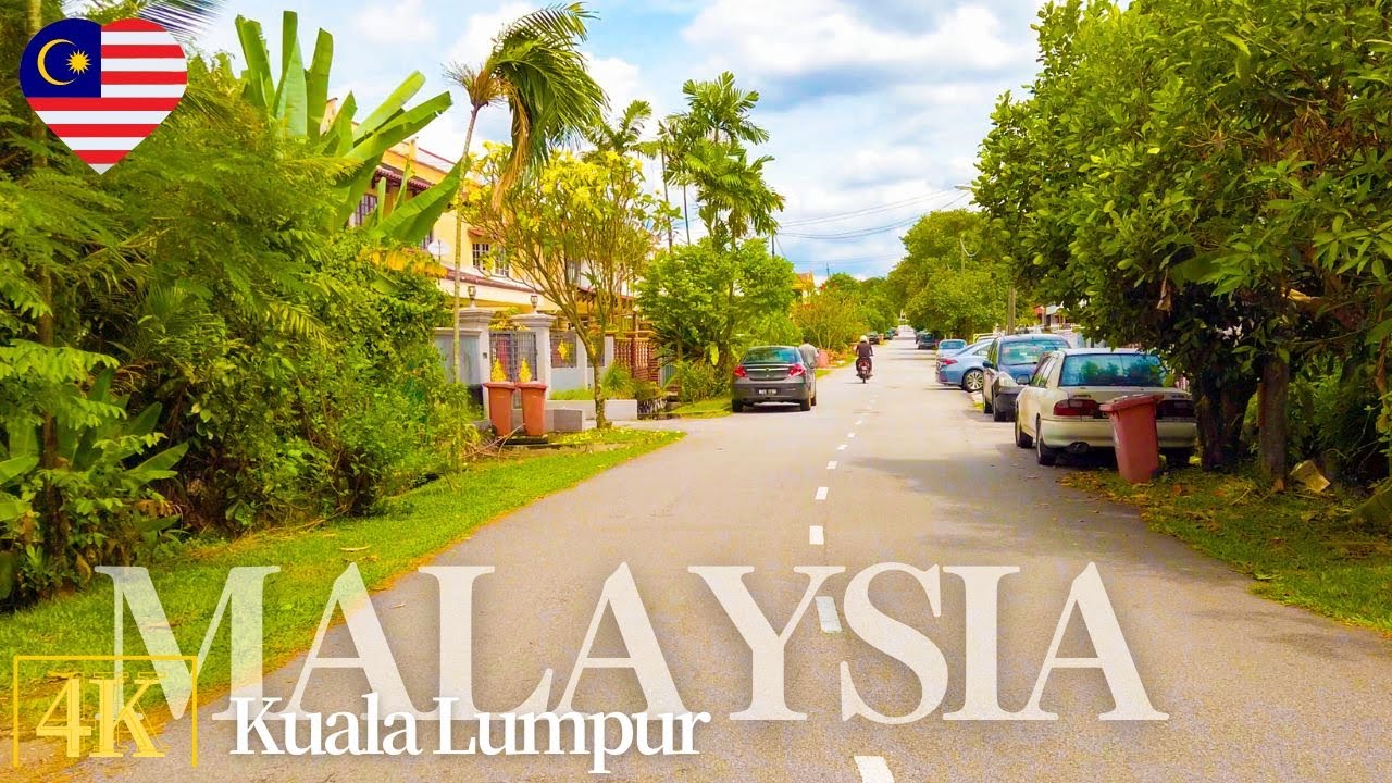 4K World Walking в Малайзии, Азии | Келана Джая | 2022 Куала-Лумпур 🇲🇾