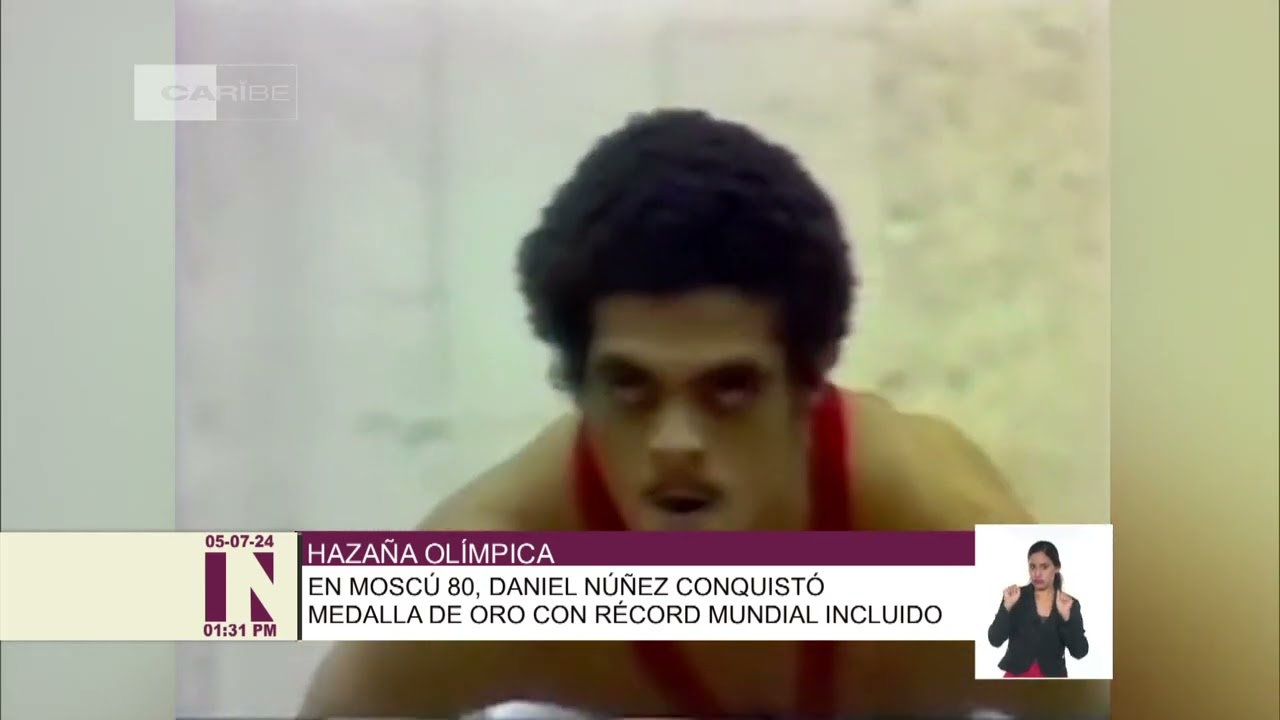 Haza&ntilde;as ol&iacute;mpicas de Cuba: El pesista Daniel N&uacute;&ntilde;ez Aguiar