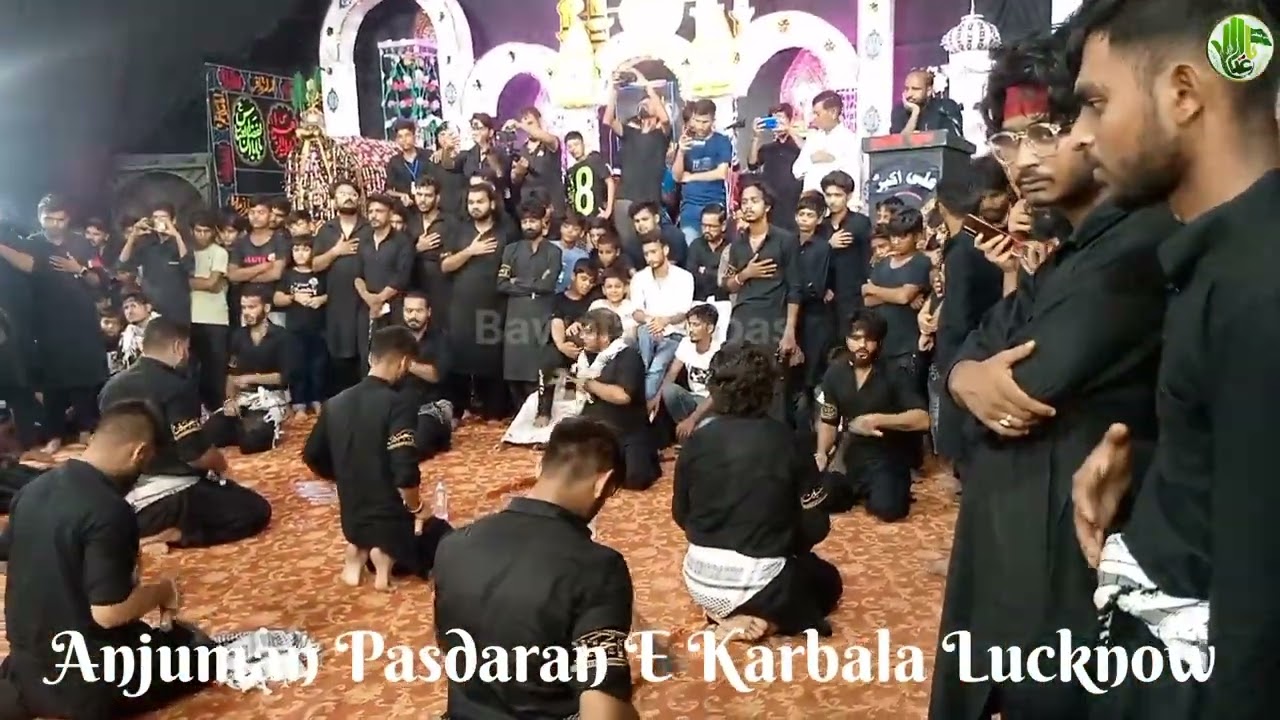 Anjuman Pasdaran E Karbala Lucknow | Durron Ka MATAM | Hallaur | Dastan E Sakina #viral #bawafaabbas