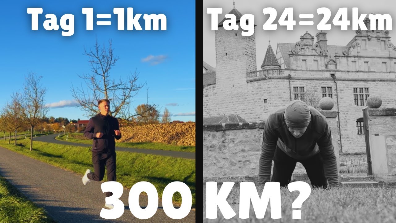 Jeden Tag +1 km: Das 300 km Experiment