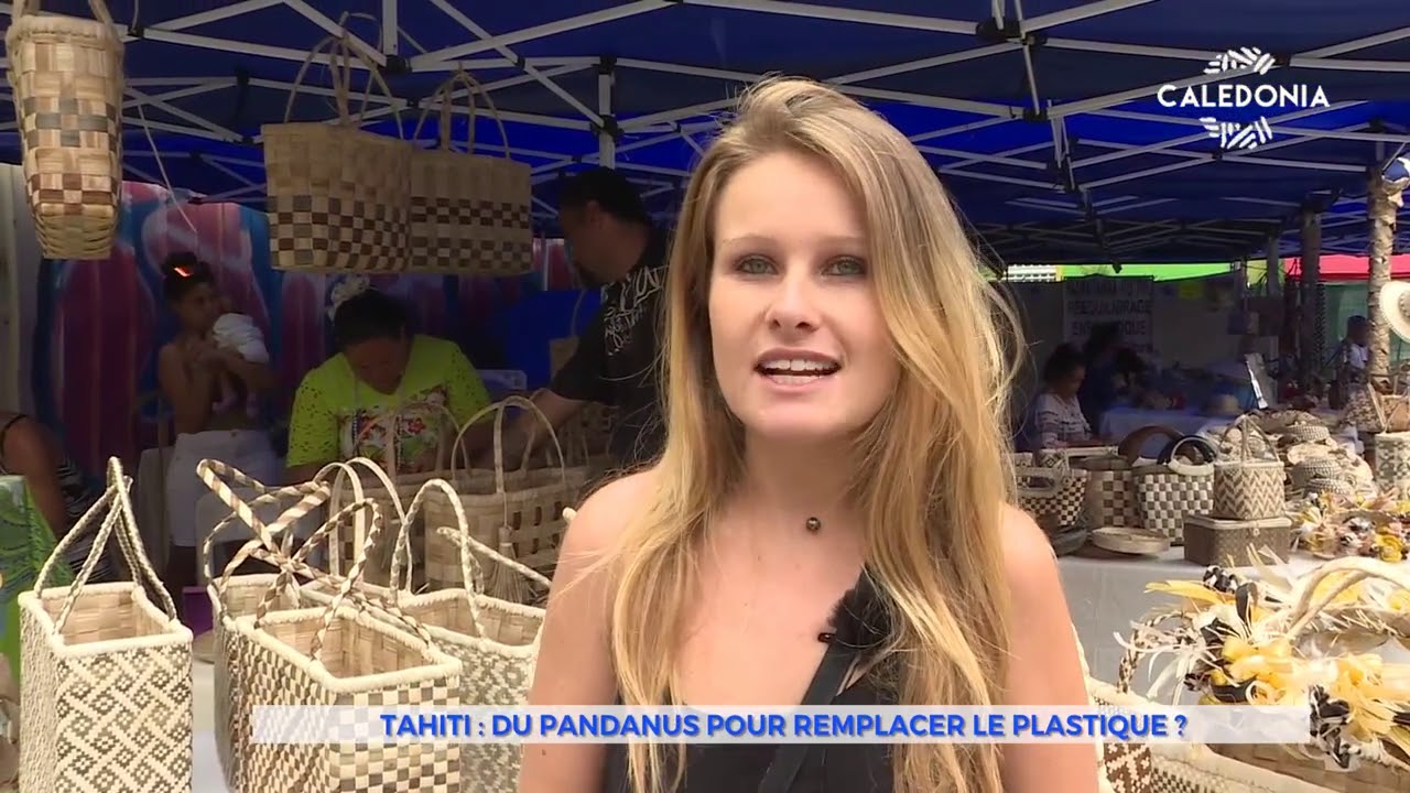 Tahiti : du pandanus pour remplacer le plastique ?