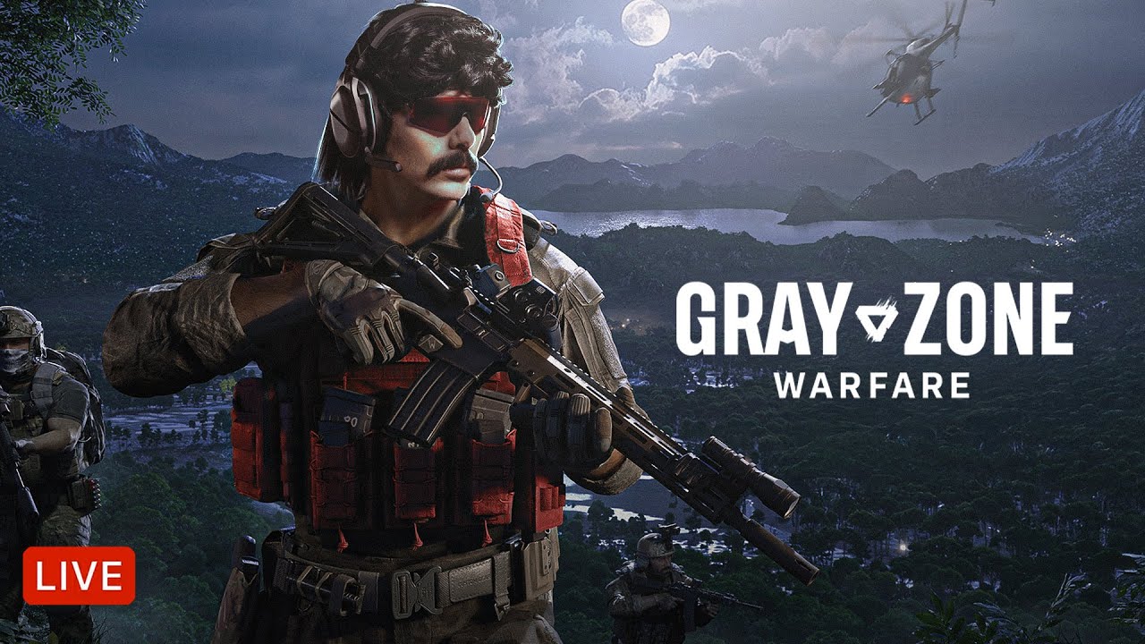 DR DISRESPECT - GRAY ZONE WARFARE - VIP EARLY ACCESS