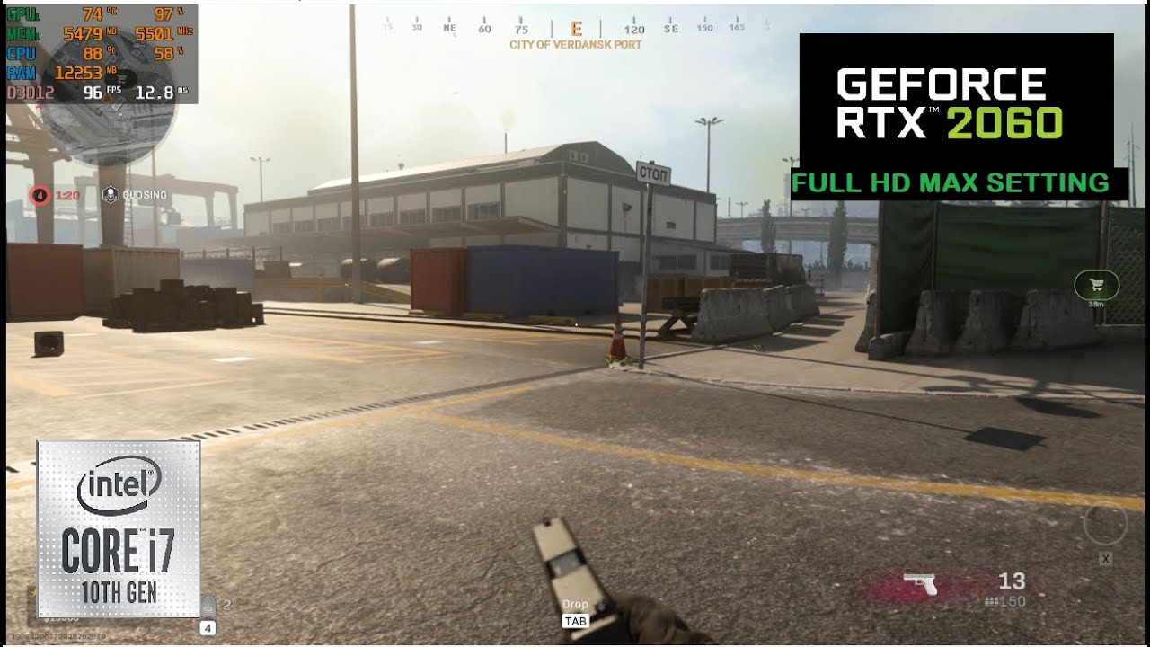 Call of Duty : Warzone Season 6 | RTX 2060 + i7 10750H !! Max Setting