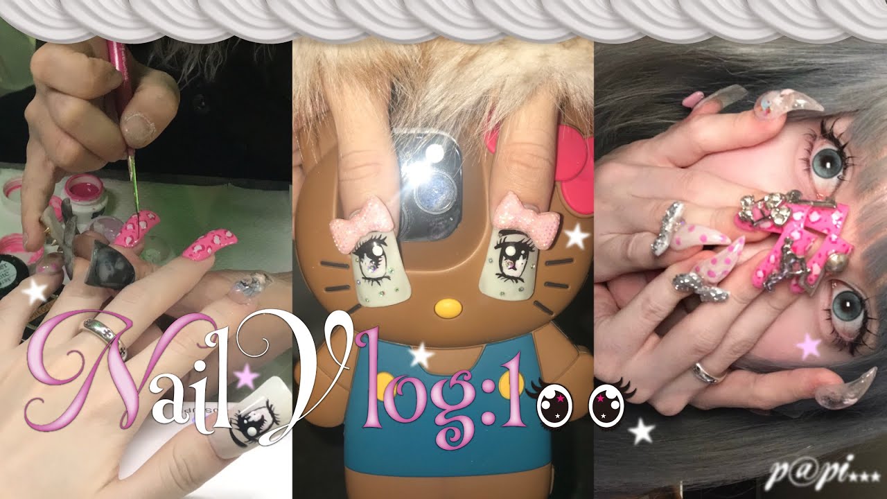 ネイル変えに行くだけvlog💅🏽💕🐾🐾🐾
