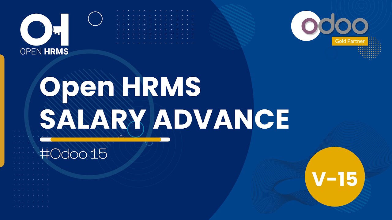 Open HRMS Advance Salary App | Open HRMS App | Odoo 15