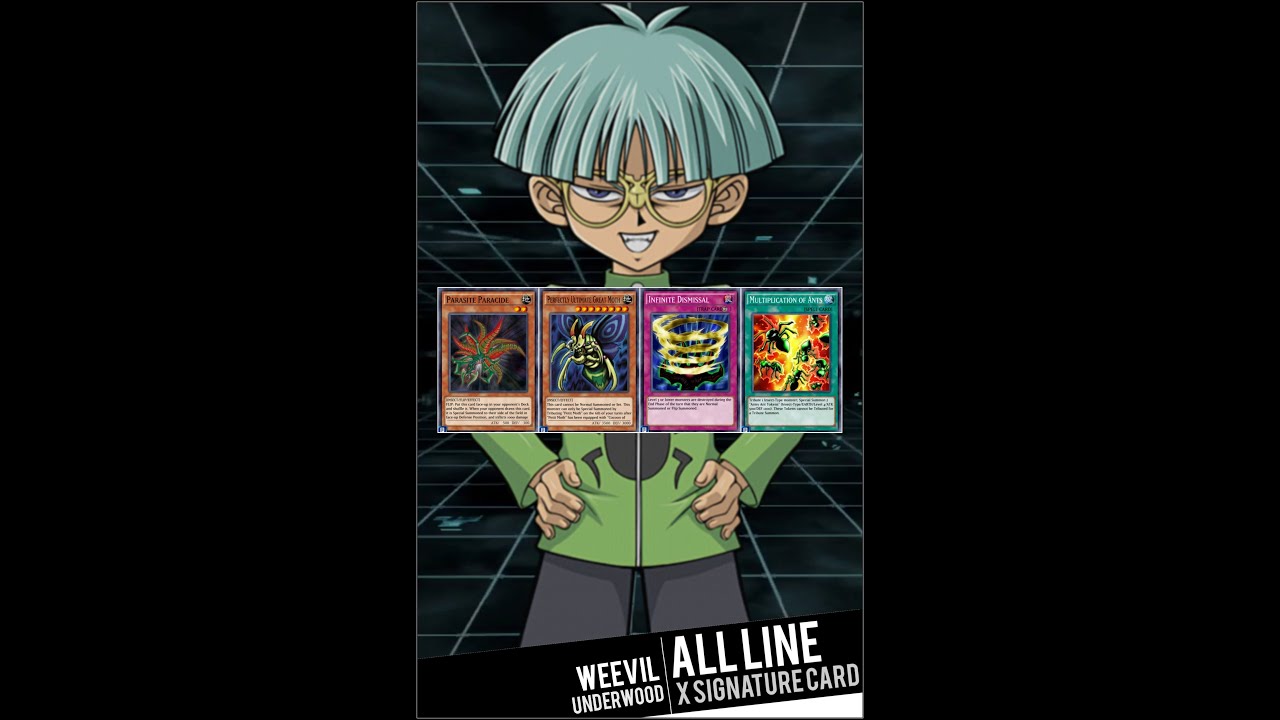 Yugioh Duel Links - Weevil Underwood x ALL Special Phrases Card