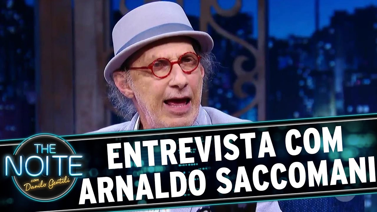 The Noite (07/11/16) - Entrevista com Arnaldo Saccomani