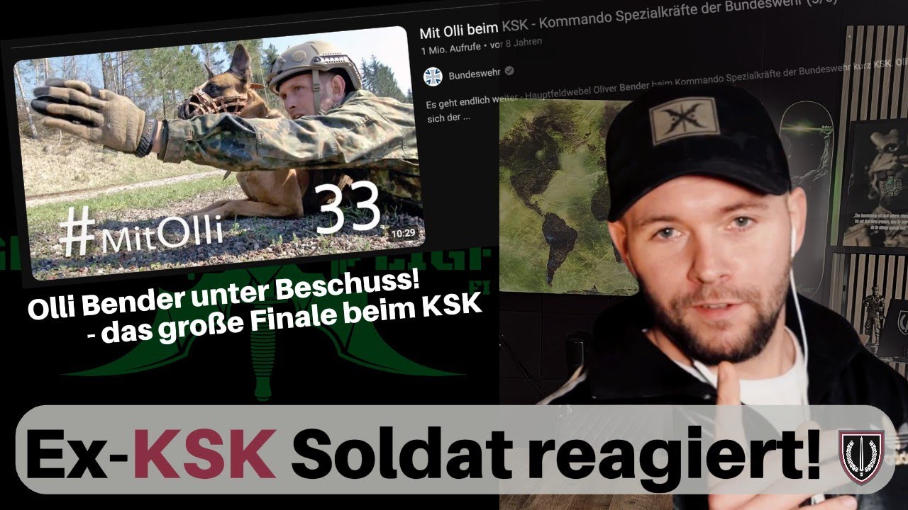 EX- KSK Soldat reagiert auf Olli im Schießhaus 🇩🇪🦇💥