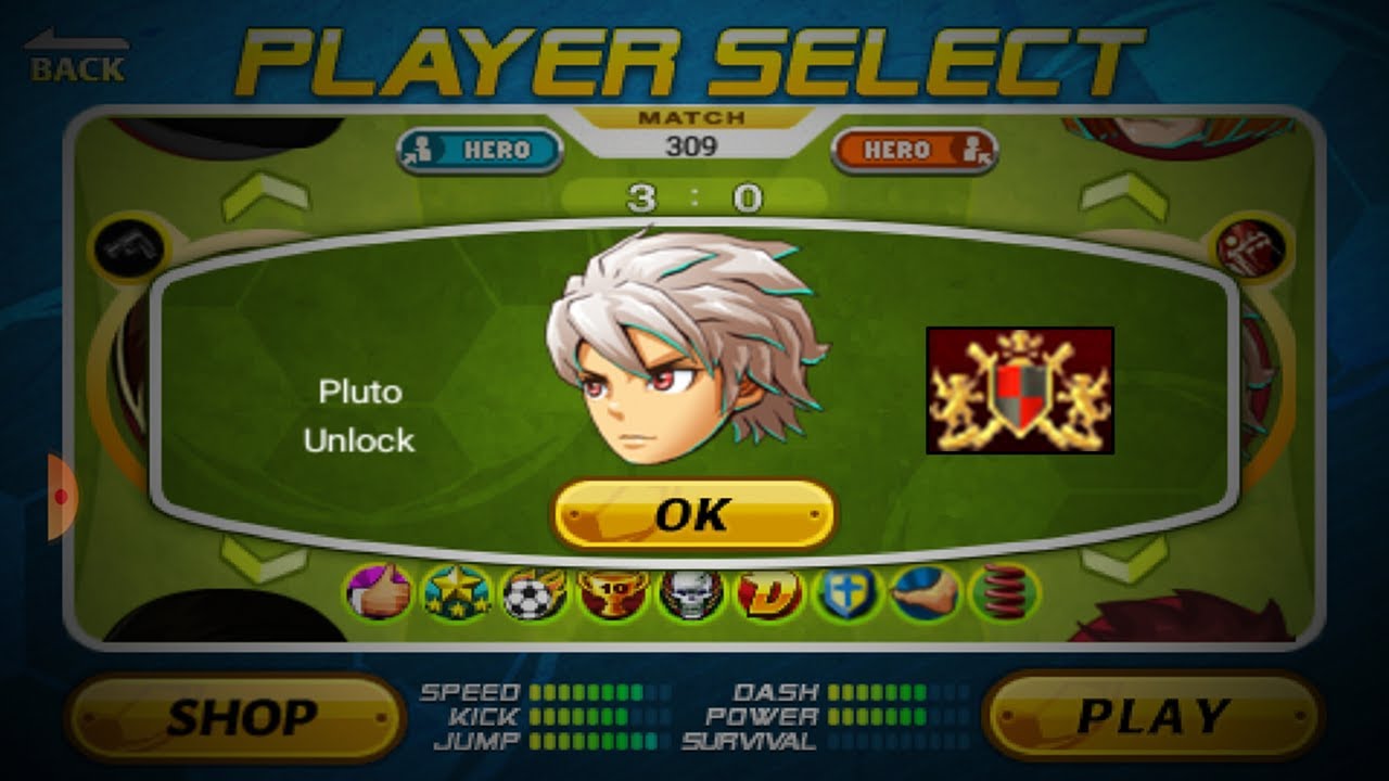 How to unlock Pluto in Head Soccer