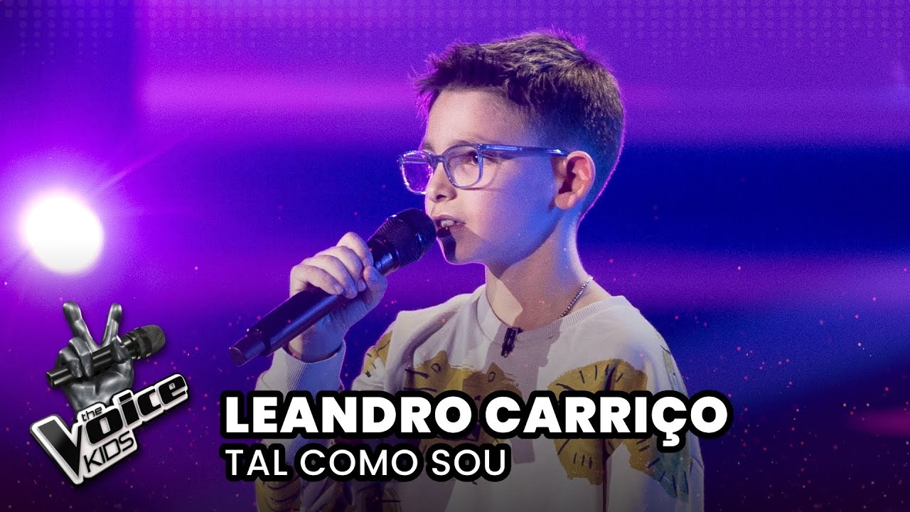 Leandro Carriço - "Tal Como Sou" | Provas Cegas | The Voice Kids Portugal 2025