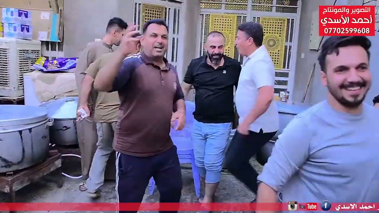 حفل زفاف ضياء الغراوي بحضور الفنان سيد مهدي الف مبروك