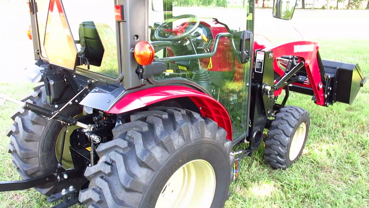 2018 Yanmar YT 235C , Glass Cab with cold A/c and heat, 4wd Hydro static SOLD