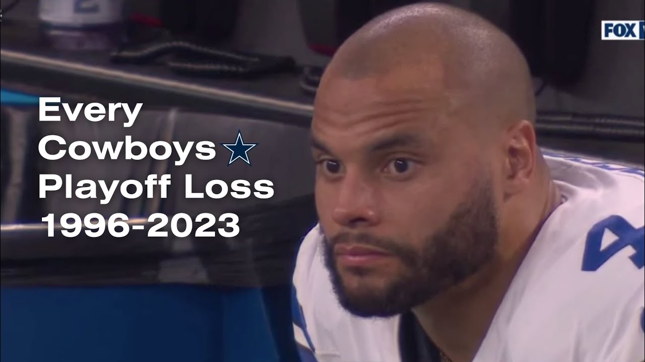 Every Dallas Cowboys Playoff Loss (1996-2023)