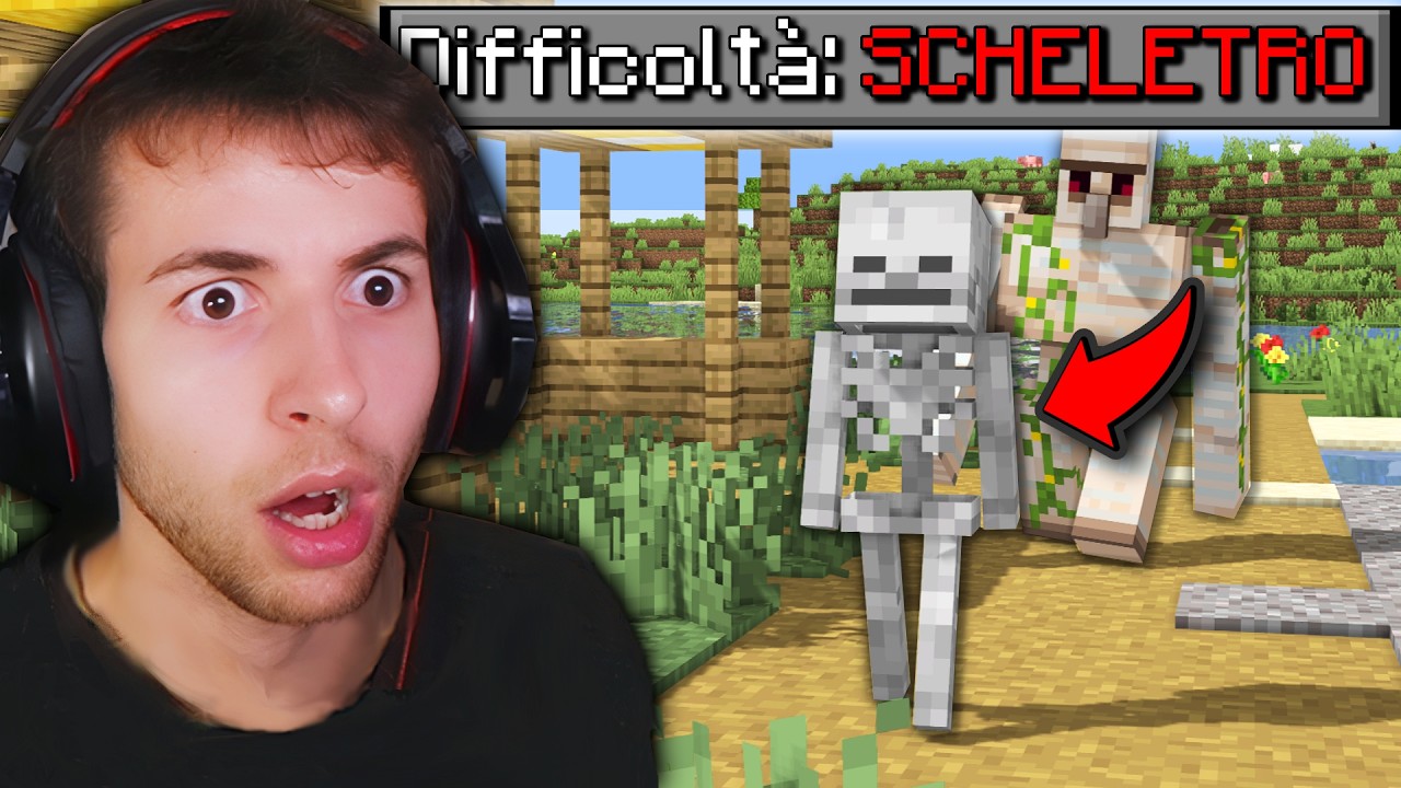 Minecraft, ma SONO UNO SCHELETRO...